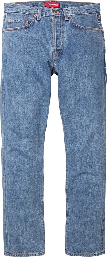 Stone Washed Slim Jean